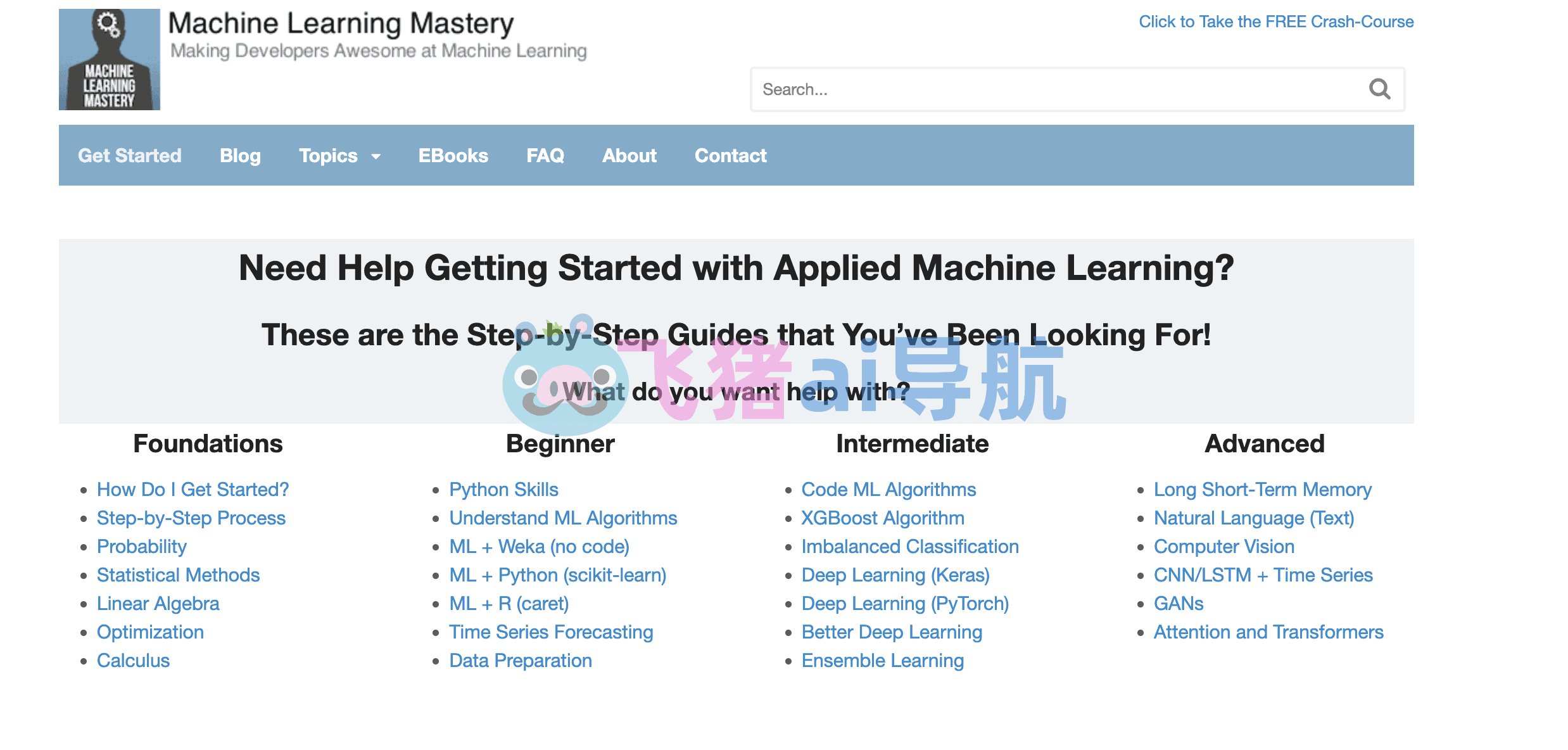 Machine Learning Mastery