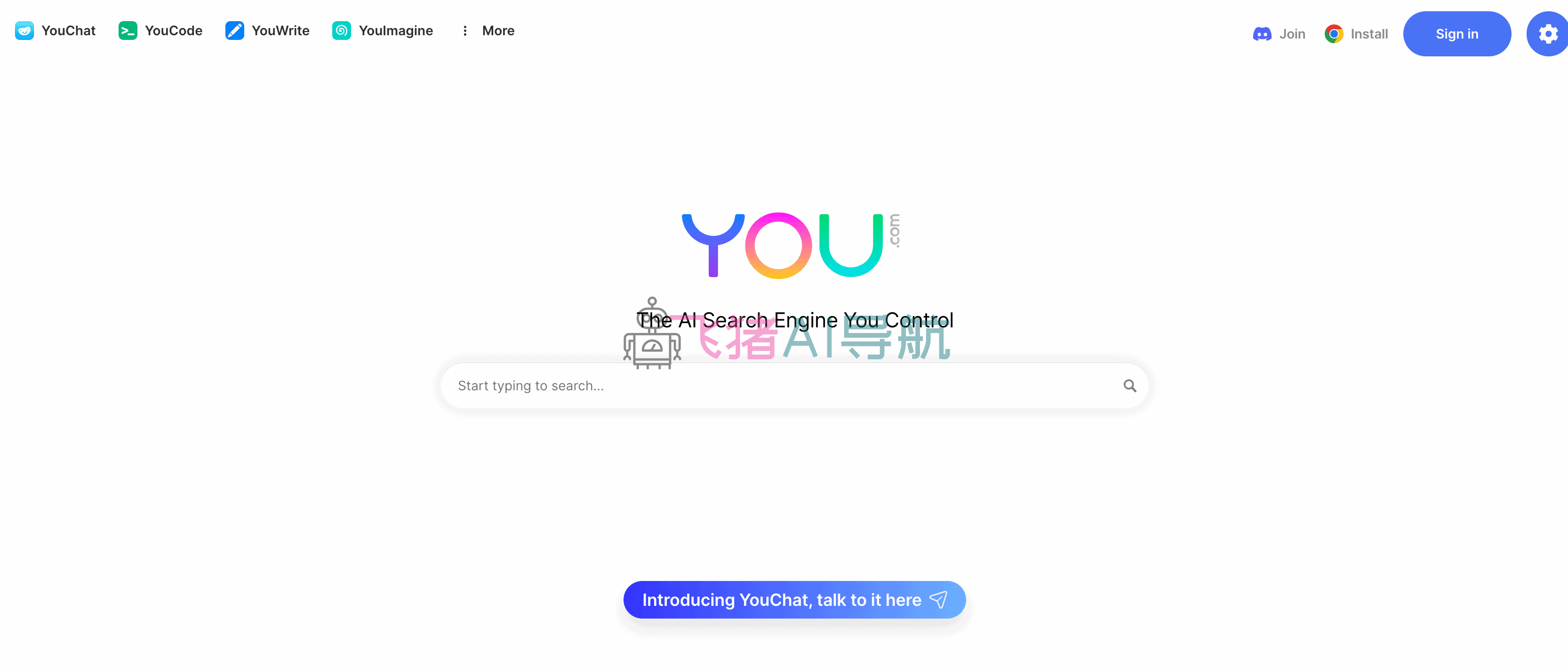 you