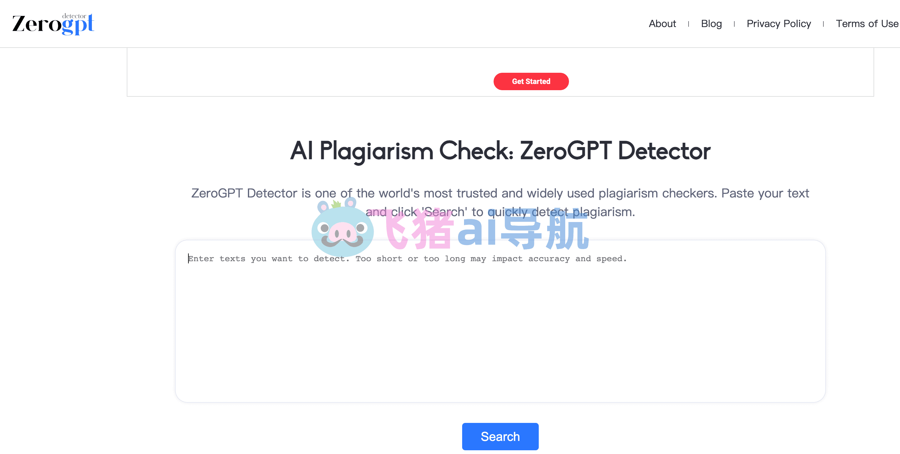 ZeroGPT Detector