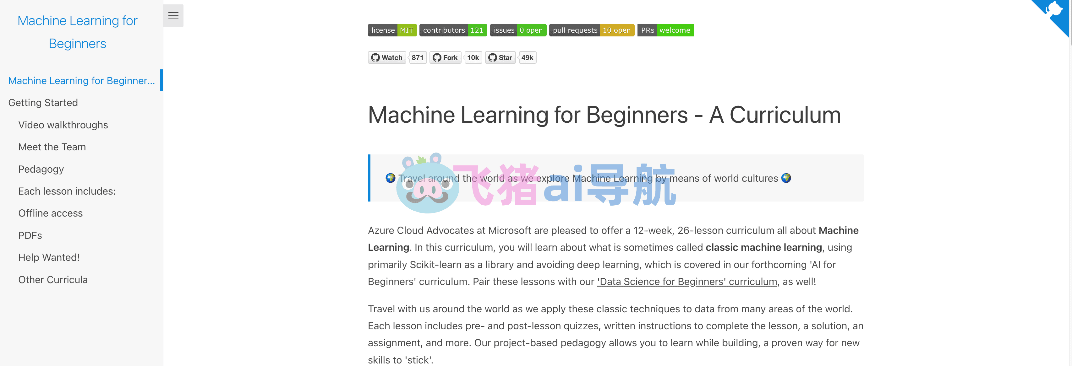 ML for Beginners