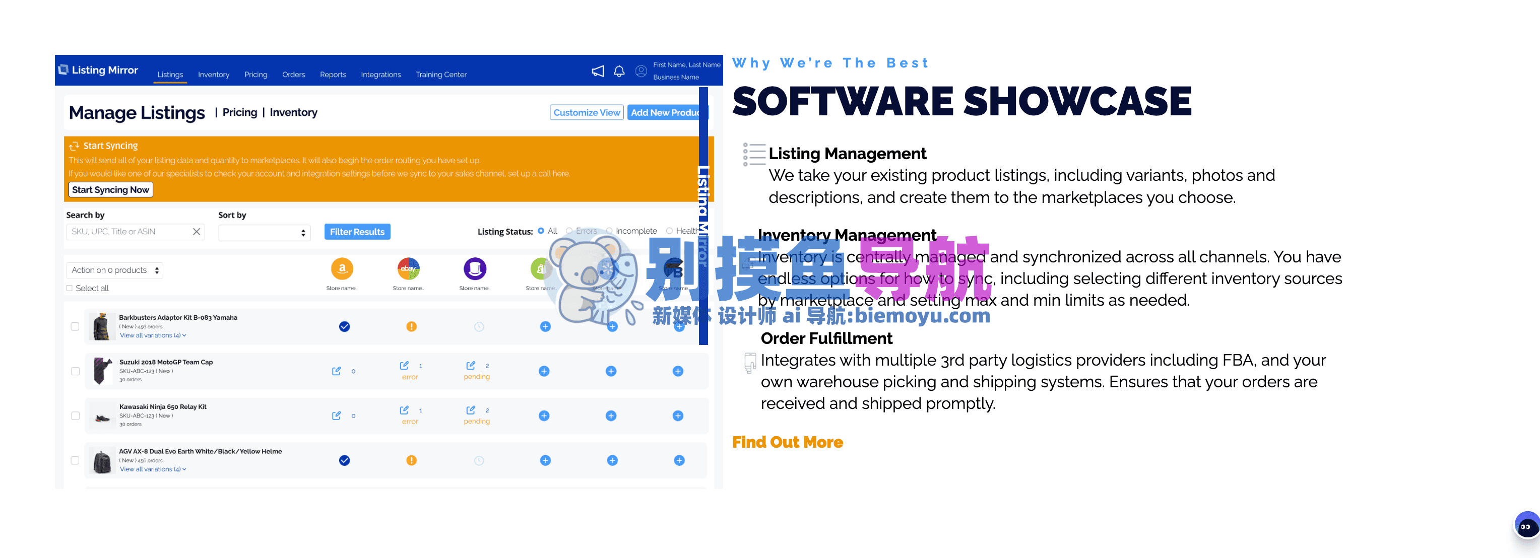 Listing Mirror