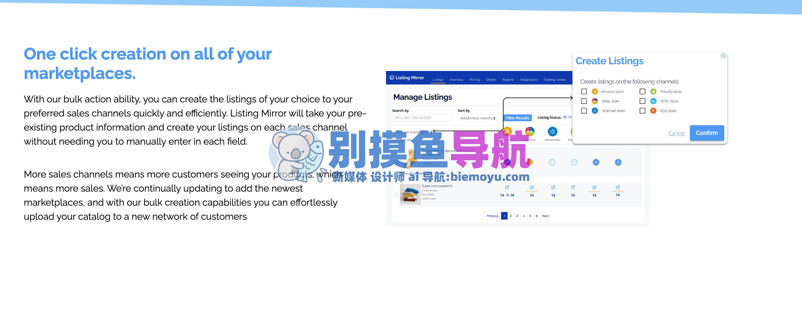 Listing Mirror